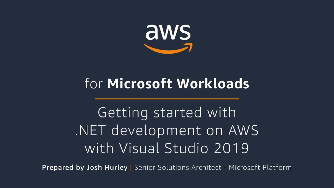 Getting Started with .NET on AWS